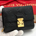 Louis Vuitton Wallet Monogram Portefeuille Metis Compact Black