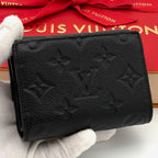 Louis Vuitton Wallet Monogram Portefeuille Metis Compact Black — view 2