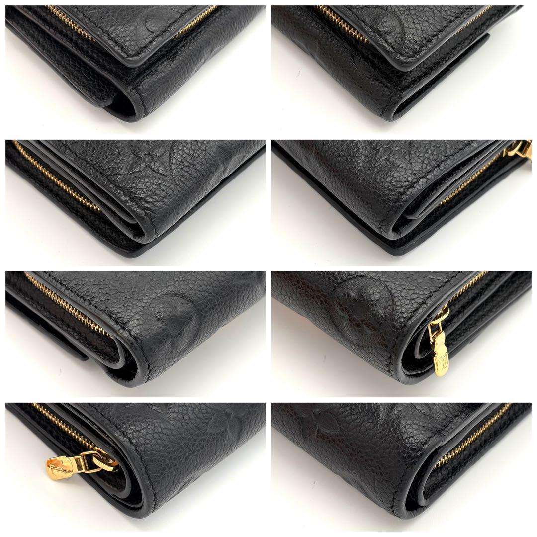 Louis Vuitton Wallet Monogram Portefeuille Metis Compact Black — view 8