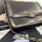 Chanel Vintage Turnlock Chain — view 4