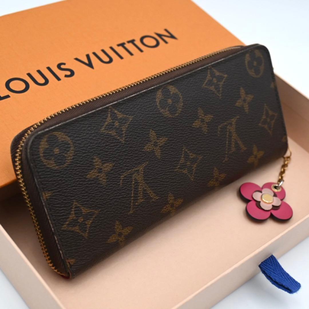 Louis Vuitton Monogram Portefeuille Clemence Flower Wallet — view 2