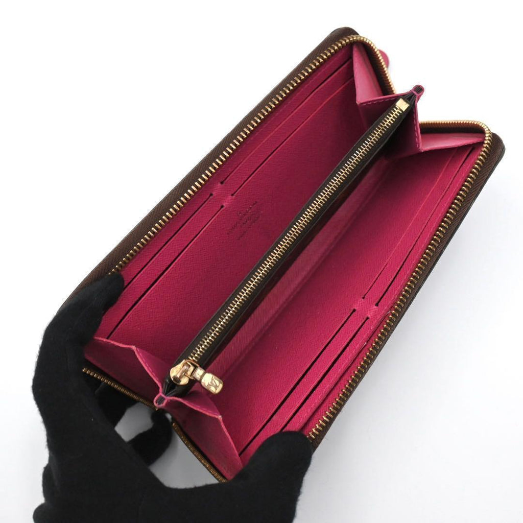 Louis Vuitton Monogram Portefeuille Clemence Flower Wallet — view 3
