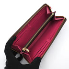 Louis Vuitton Monogram Portefeuille Clemence Flower Wallet — view 3