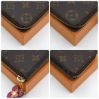 Louis Vuitton Monogram Portefeuille Clemence Flower Wallet — view 7