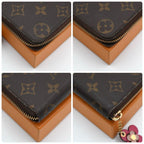 Louis Vuitton Monogram Portefeuille Clemence Flower Wallet — view 8