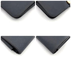 Hermes Dogon GM Togo Wallet Gray Silver Leather — view 8