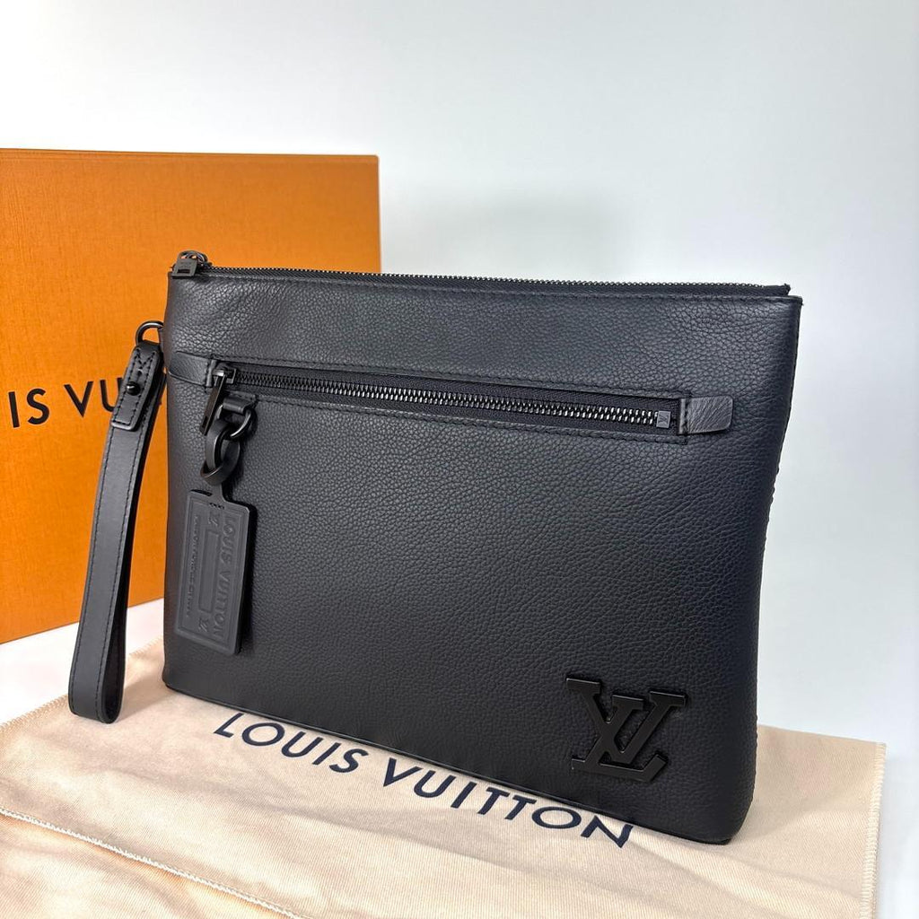 Louis Vuitton LV Aerogram Takeoff Pouch Clutch — view 2