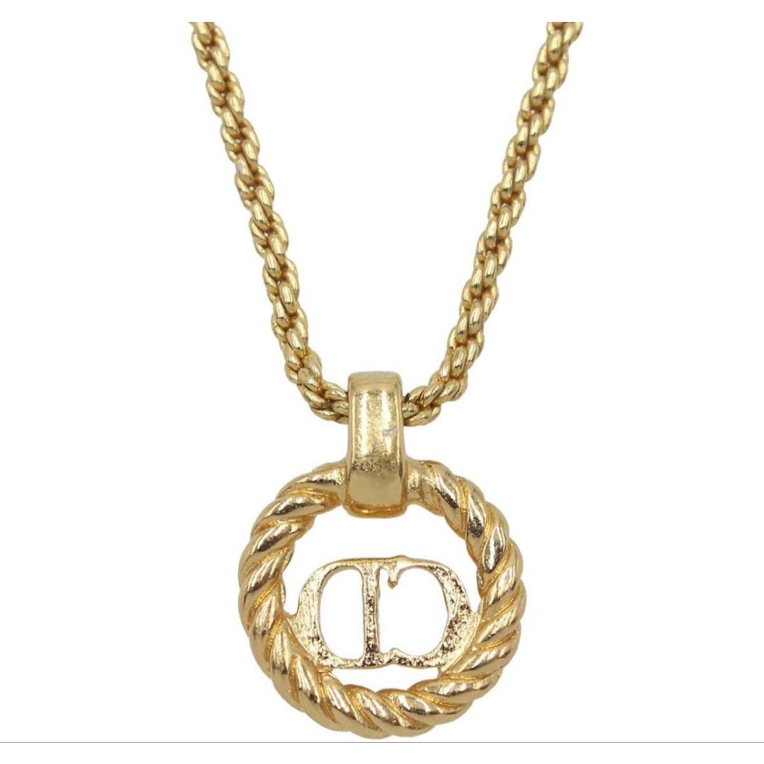 Christian Dior CD Logo Chain Necklace — view 5