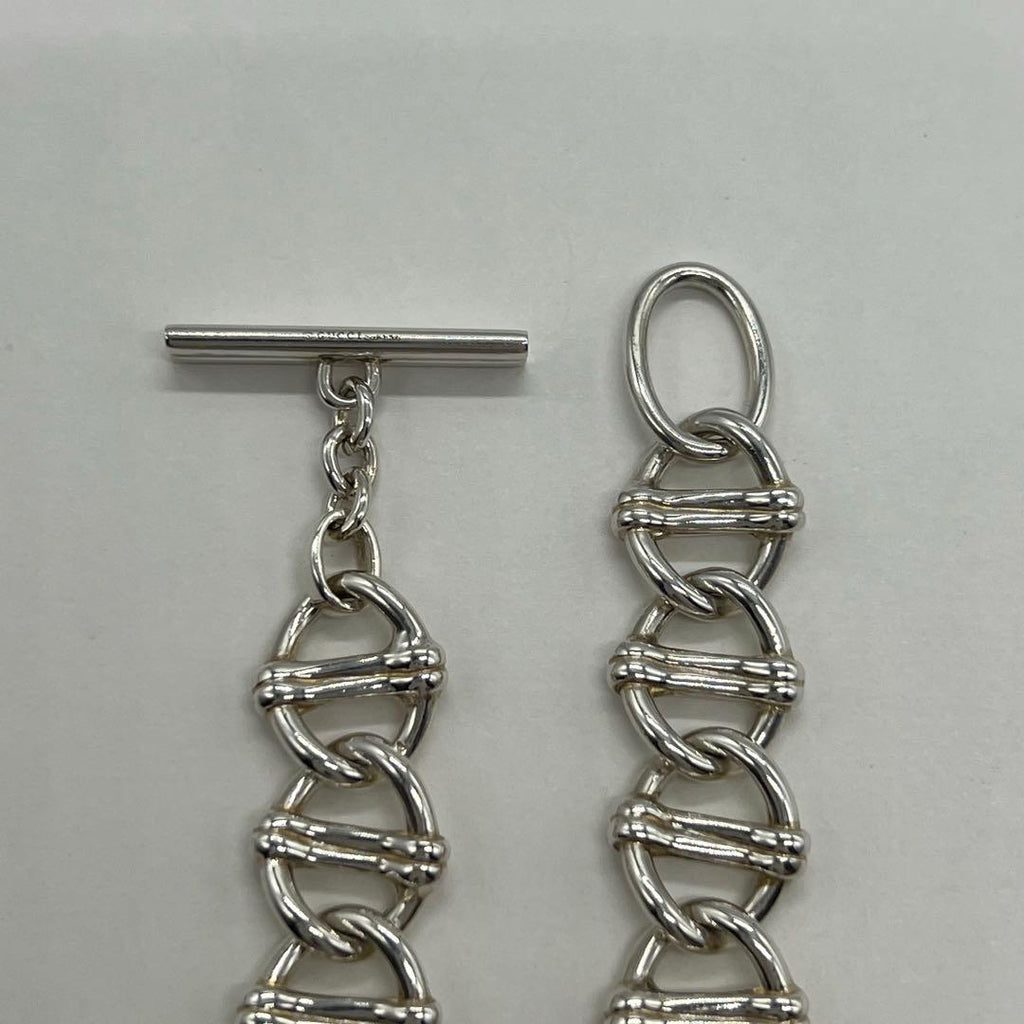 Gucci Anchor Chain Toggle Bracelet SV 925 Vintage — view 7