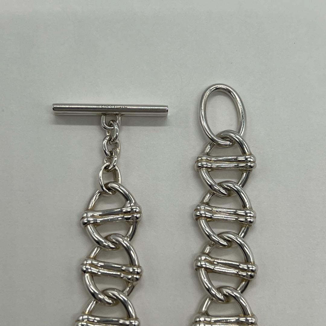 Gucci Anchor Chain Toggle Bracelet SV 925 Vintage — view 7