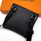 Louis Vuitton Damier Graphite Thomas Shoulder Bag Gray — view 2