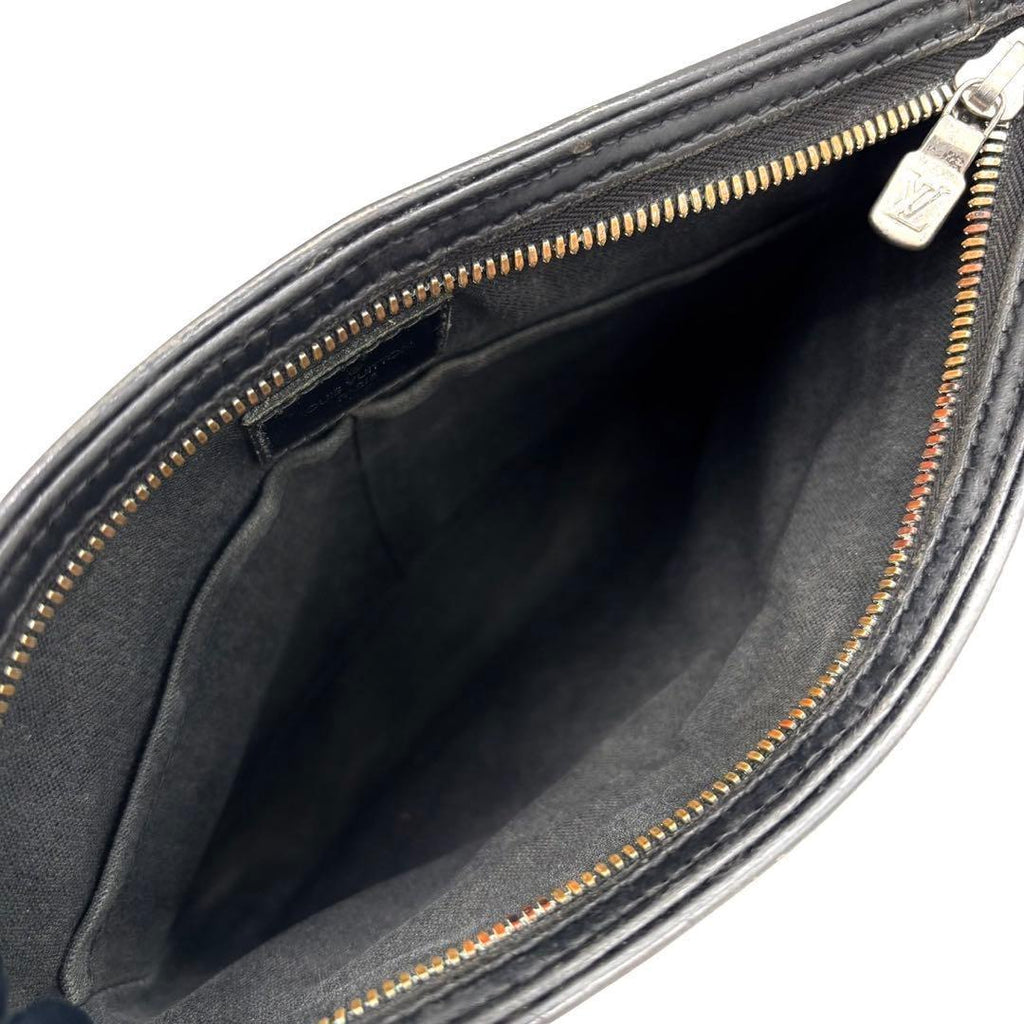 Louis Vuitton Damier Graphite Thomas Shoulder Bag Gray — view 3