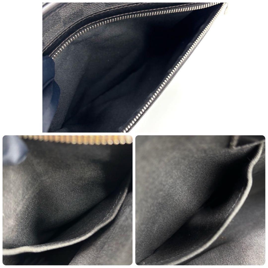 Louis Vuitton Damier Graphite Thomas Shoulder Bag Gray — view 4