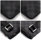 Louis Vuitton Damier Graphite Thomas Shoulder Bag Gray — view 6