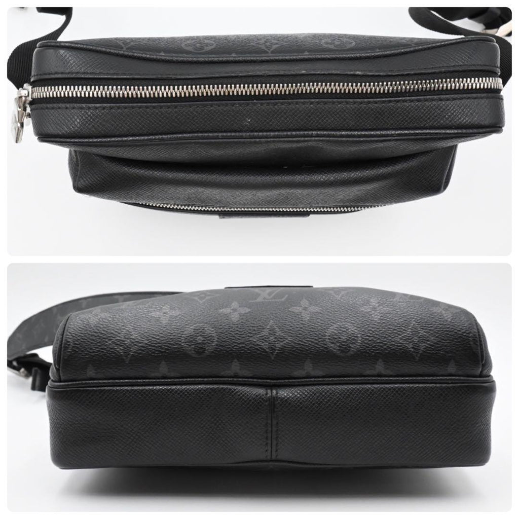 Louis Vuitton Taigarama Outdoor Messenger Shoulder Bag Blue — view 9