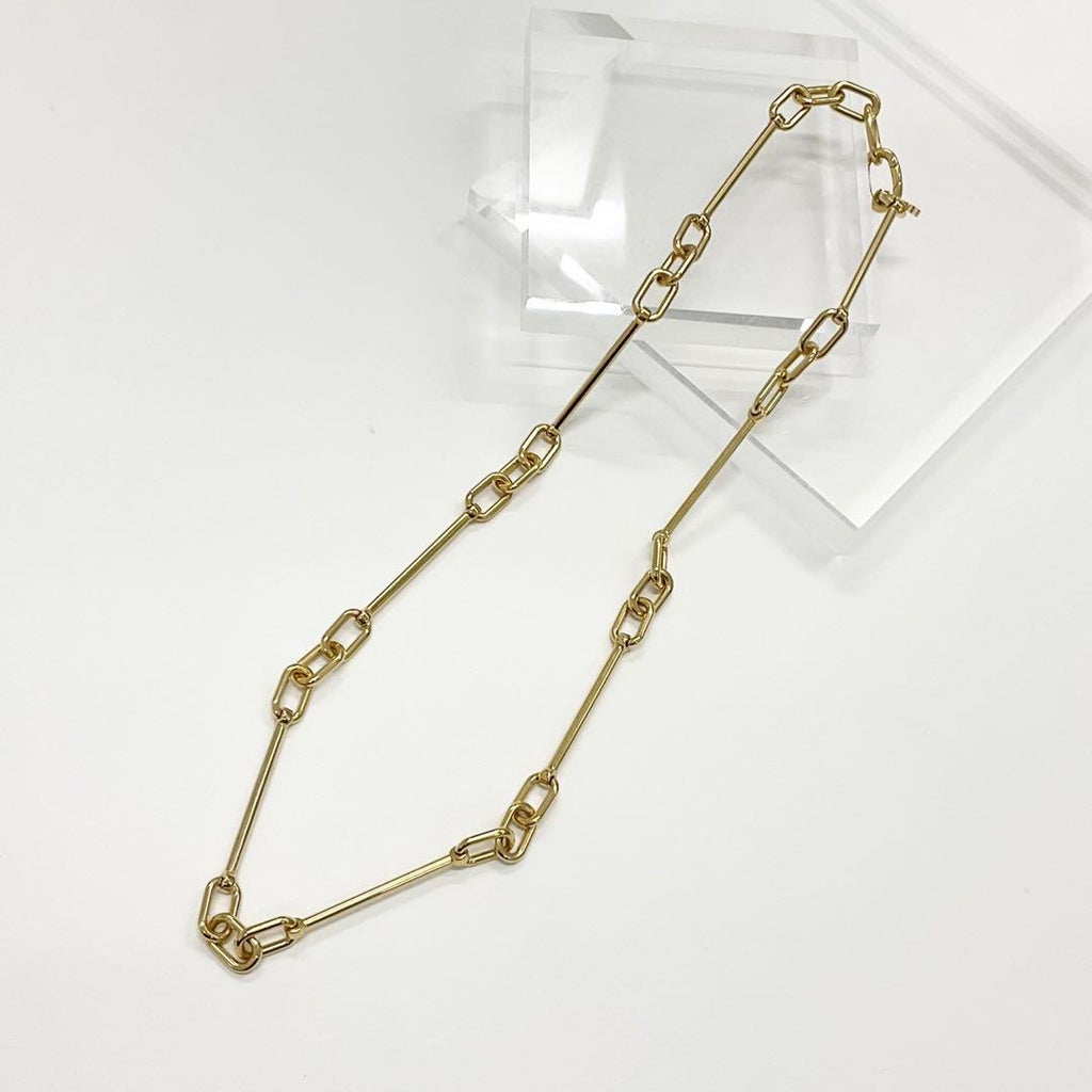 Celine Triomphe Charm Necklace Gold
