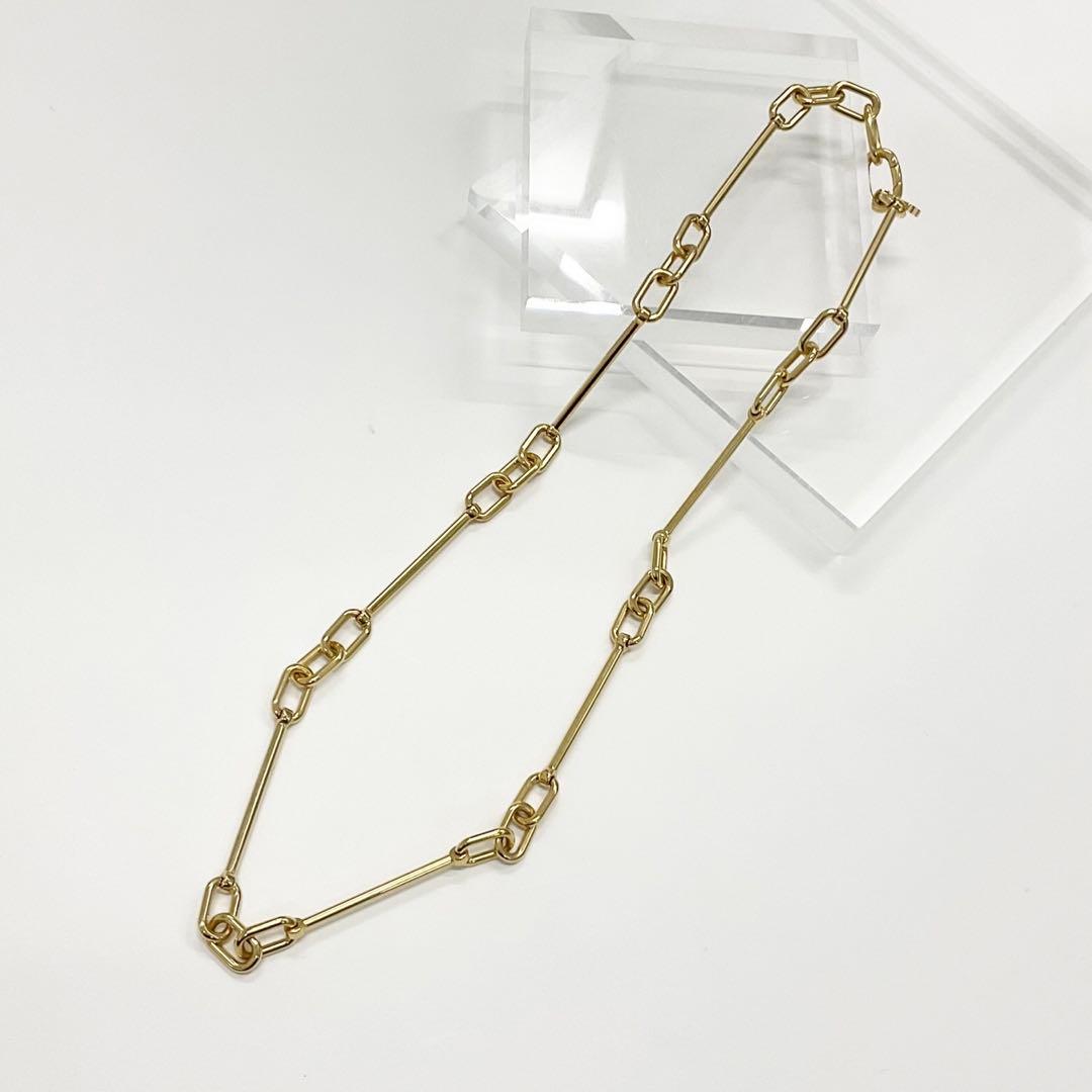 Celine Triomphe Charm Necklace Gold