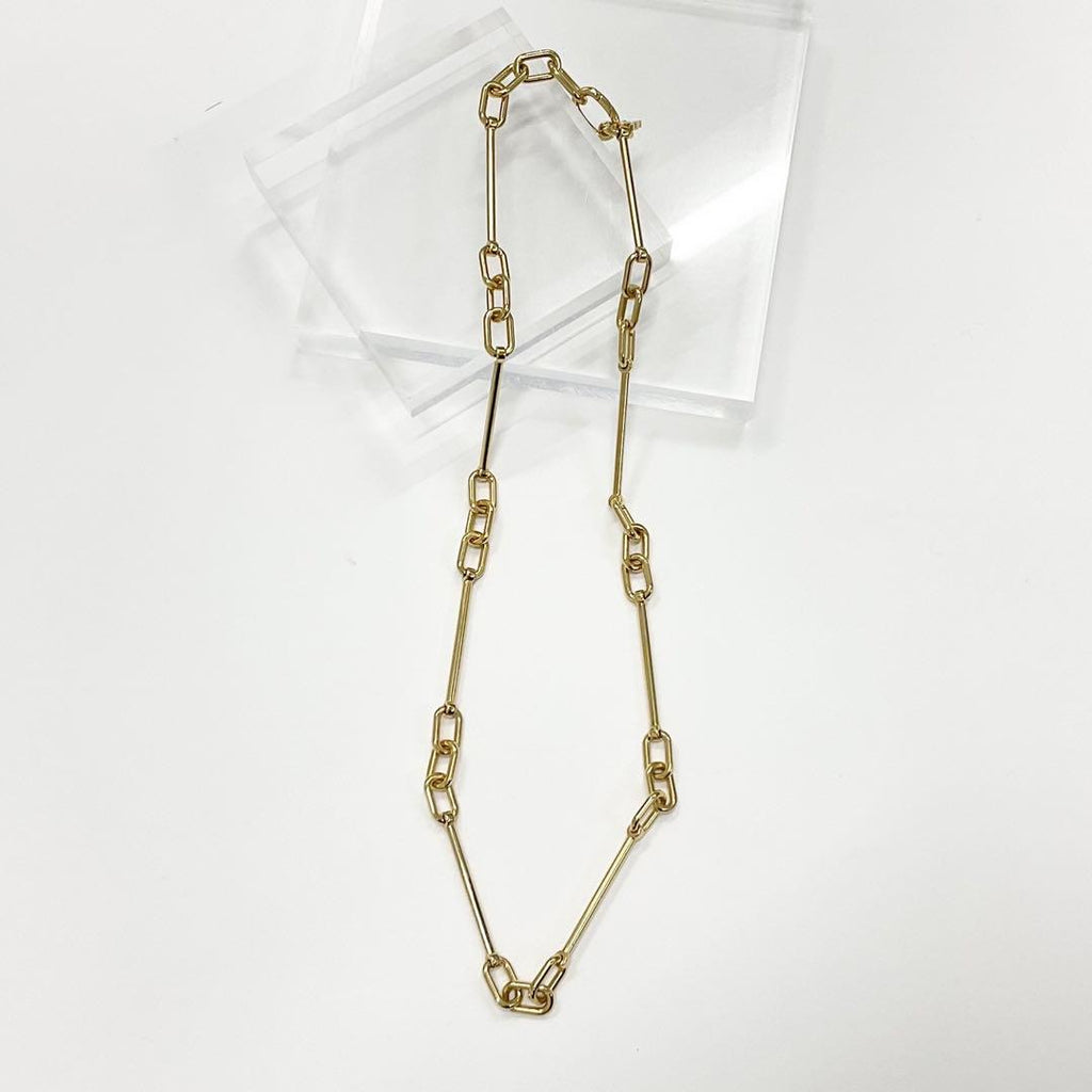 Celine Triomphe Charm Necklace Gold — view 2
