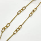Celine Triomphe Charm Necklace Gold — view 3