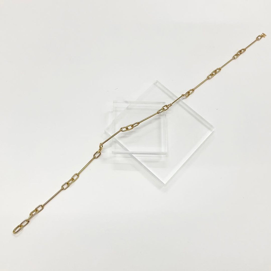 Celine Triomphe Charm Necklace Gold — view 5