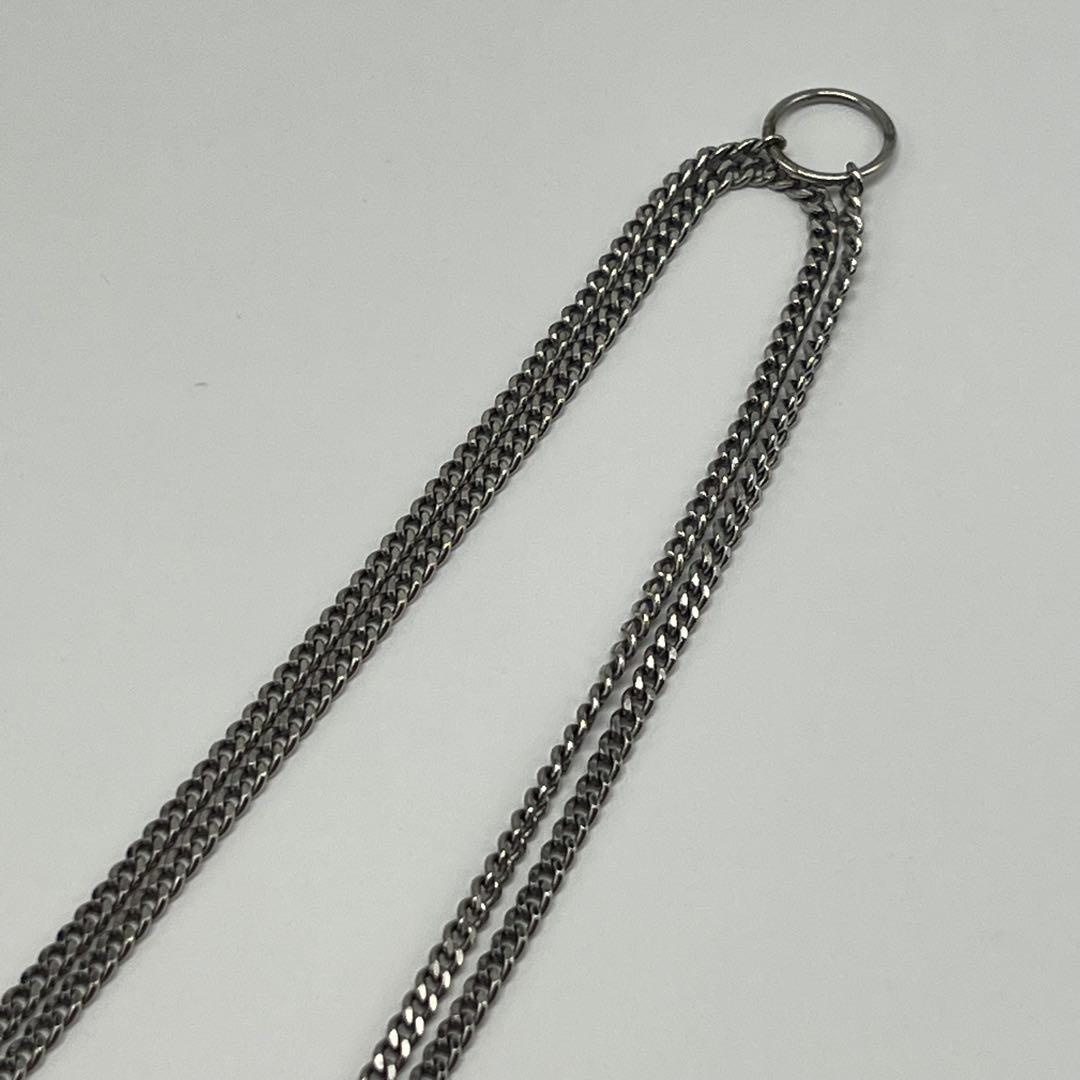 Loewe Anagram Logo Necklace Metal 70 — view 4