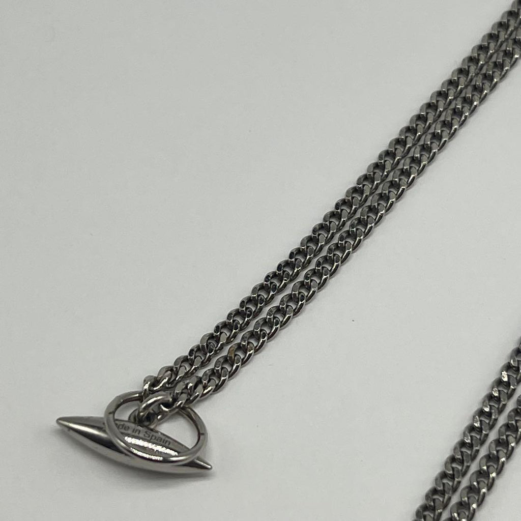 Loewe Anagram Logo Necklace Metal 70 — view 5