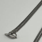 Loewe Anagram Logo Necklace Metal 70 — view 5
