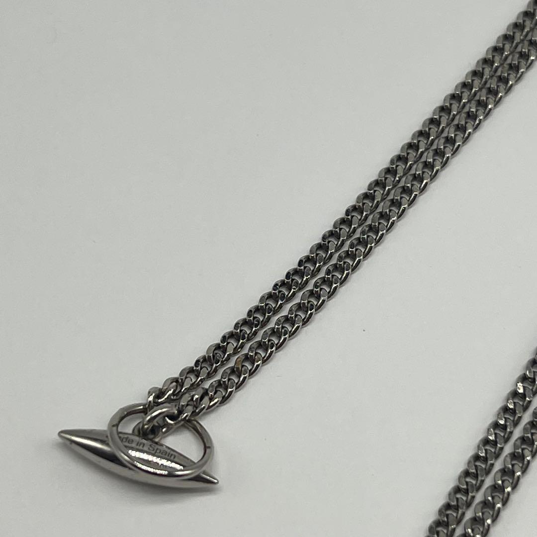 Loewe Anagram Logo Necklace Metal 70 — view 5