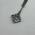 Loewe Anagram Logo Necklace Metal 70 — view 6