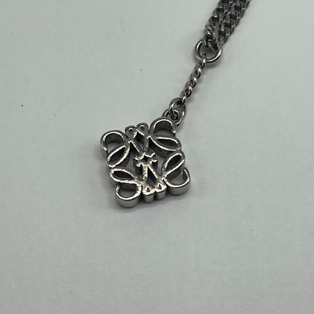 Loewe Anagram Logo Necklace Metal 70 — view 6