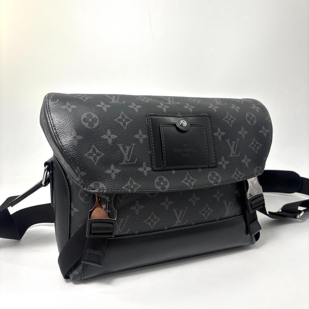 Louis Vuitton Monogram Eclipse Messenger Voyage PM — view 3
