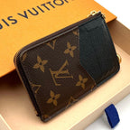 Louis Vuitton Monogram Card Holder Recto Verso Key Case Coin Purse — view 2