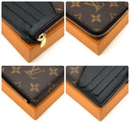 Louis Vuitton Monogram Card Holder Recto Verso Key Case Coin Purse — view 7