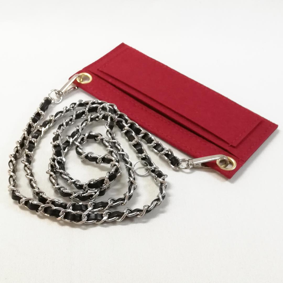 Chanel Wallet Caviar Leather Chain Black Shoulder — view 6