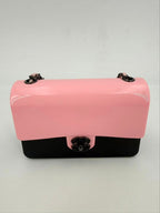 Chanel Bicolor Acrylic Flap Bag Pink