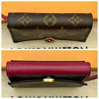 Louis Vuitton Monogram Portefeuille Flor Compact Wallet — view 3