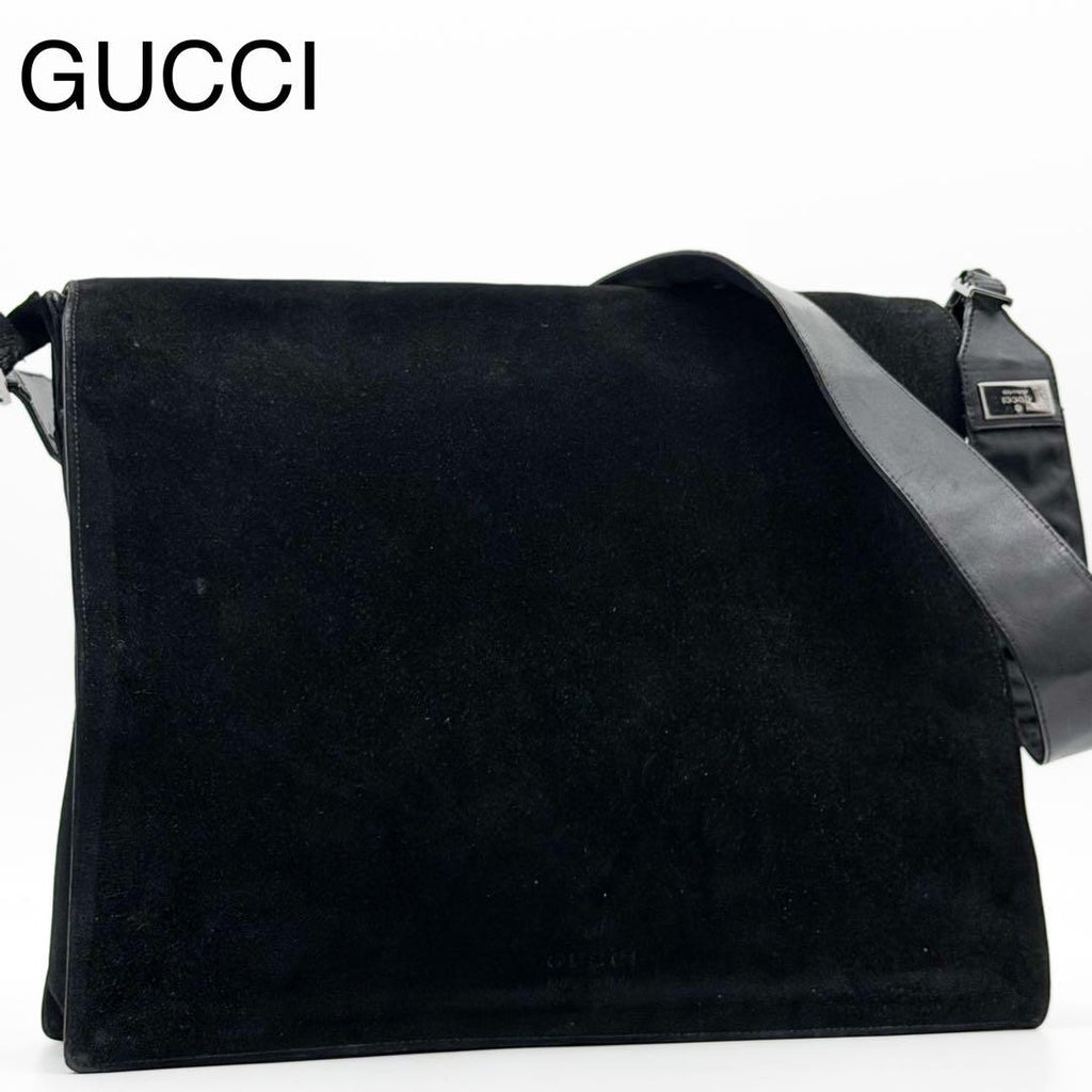 Gucci Tom Ford Era Suede Shoulder Bag Messenger
