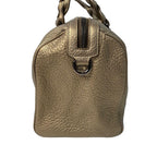 Loewe Justa Boston Bag Anagram Gold — view 4
