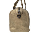 Loewe Justa Boston Bag Anagram Gold — view 5