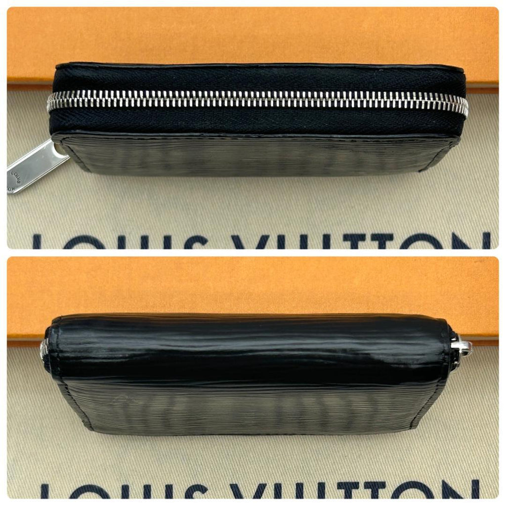 Louis Vuitton Epi Zippy Coin Purse Noir Mini — view 3