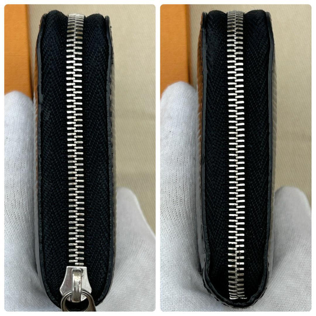 Louis Vuitton Epi Zippy Coin Purse Noir Mini — view 4