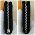Louis Vuitton Epi Zippy Coin Purse Noir Mini — view 4