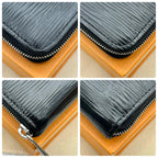 Louis Vuitton Epi Zippy Coin Purse Noir Mini — view 5