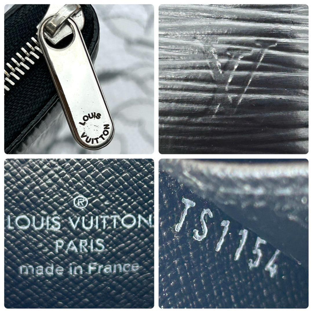 Louis Vuitton Epi Zippy Coin Purse Noir Mini — view 8