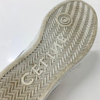 Celine Leather Logo Sneakers White — view 8