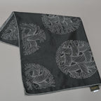 Louis Vuitton Shawl Christopher Nemeth Collaboration Cashmere Gray Scarf — view 2