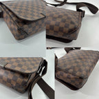 Louis Vuitton District PM Shoulder Bag Damier Ebene — view 8