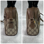 Gucci GG Sherry Line Shoulder Bag Brown Leather — view 7