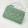 Chanel Quilted CC Logo Fragment Case Card