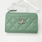 Chanel Quilted CC Logo Fragment Case Card — view 2